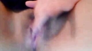 Omegle Girl Plays With Her Pussy