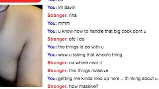 Alt Girl Sucks Toy On Omegle