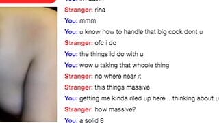 Alt Girl Sucks Toy On Omegle
