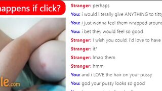 Redhead On Omegle Shows F Cup Boobs