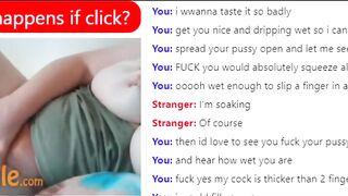 Redhead On Omegle Shows F Cup Boobs
