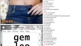 Hottest Blonde Tease On Omegle