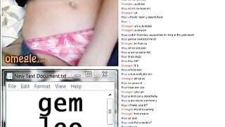 Hottest Blonde Tease On Omegle