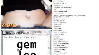 Hottest Blonde Tease On Omegle