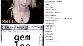 Hottest Blonde Tease On Omegle