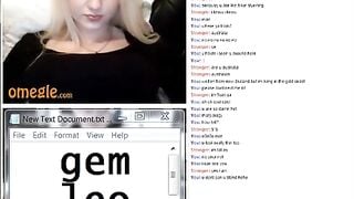 Hottest Blonde Tease On Omegle