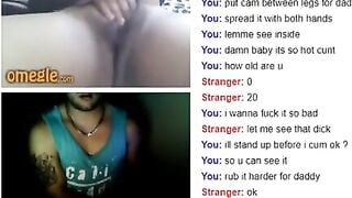 Black Girl Masturbating At Omegle.Mp4