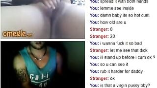 Black Girl Masturbating At Omegle.Mp4