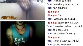 Black Girl Masturbating At Omegle.Mp4
