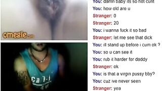 Black Girl Masturbating At Omegle.Mp4