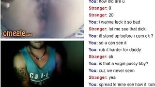 Black Girl Masturbating At Omegle.Mp4