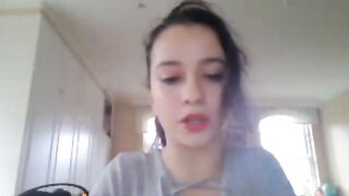 Omegle Cute Aussie Girl Plays The Game, Non Nude
