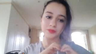 Omegle Cute Aussie Girl Plays The Game, Non Nude