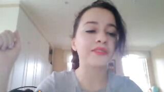 Omegle Cute Aussie Girl Plays The Game, Non Nude