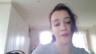 Omegle Cute Aussie Girl Plays The Game, Non Nude
