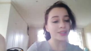 Omegle Cute Aussie Girl Plays The Game, Non Nude