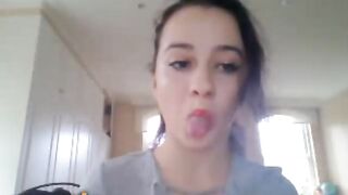 Omegle Cute Aussie Girl Plays The Game, Non Nude