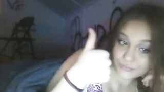 Beautiful Kinda Drunk Girl Bails On The Omegle :(