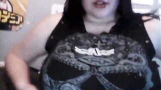 Omegle Teen With Huge Tits (E Cups)