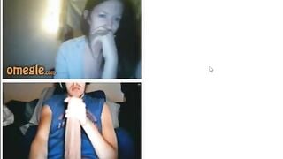 Omegle Shocked Girl Bend For My Cumshot.Mp4