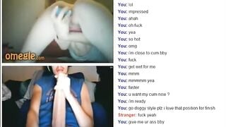 Omegle Shocked Girl Bend For My Cumshot.Mp4