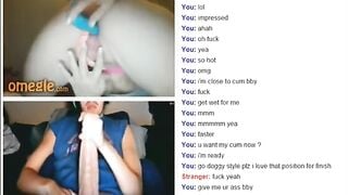 Omegle Shocked Girl Bend For My Cumshot.Mp4