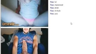 Omegle Shocked Girl Bend For My Cumshot.Mp4