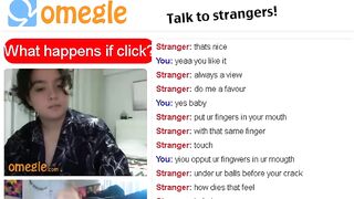 Omegle Slut Shows Tits