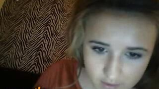 Sexy Young Teen Plays Omegle Game
