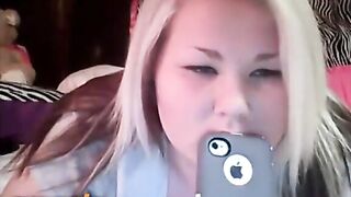 Cute Chubby Girl Shows Me Her Tits On Omegle