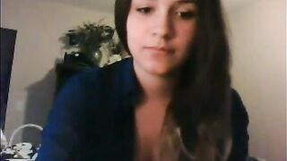 Cutie Flashes On Omegle