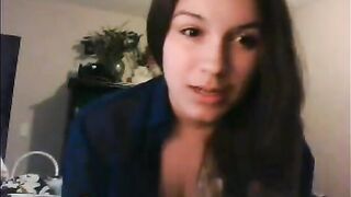 Cutie Flashes On Omegle