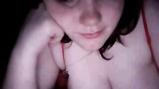 Big Breast Girl Playing