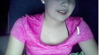 Pretty Teen Boob Flash