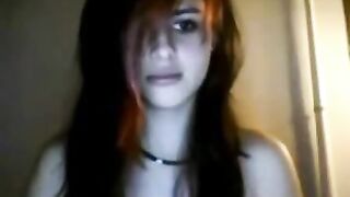 Hot Emo Teen Masturbates