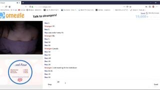 19yr Old Lila Plays Omegle Game