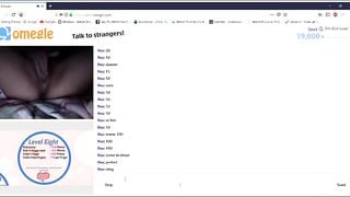 19yr Old Lila Plays Omegle Game