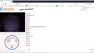 19yr Old Lila Plays Omegle Game