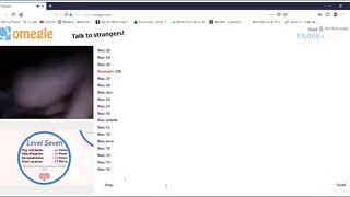 19yr Old Lila Plays Omegle Game