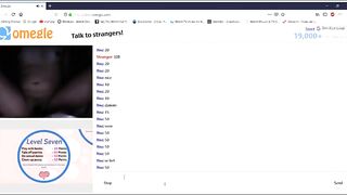 19yr Old Lila Plays Omegle Game