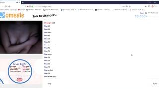 19yr Old Lila Plays Omegle Game
