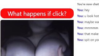 Busty Girl Dirty Talk On Omegle