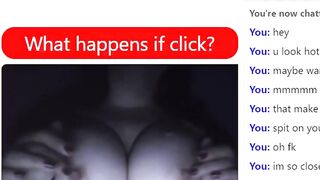 Busty Girl Dirty Talk On Omegle