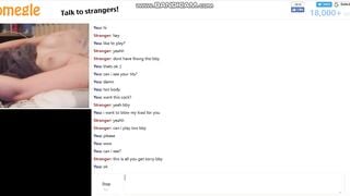 Omegle Teen With Perky Shape-Shifting Nips