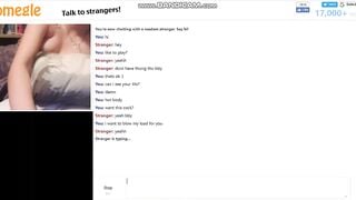 Omegle Teen With Perky Shape-Shifting Nips
