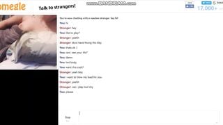 Omegle Teen With Perky Shape-Shifting Nips
