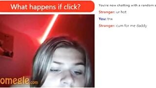 Omegle 18yo With Big Boobs Makes Me Cum