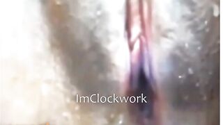 Girl With Vibrator Orgasms & Squirts On Omegle