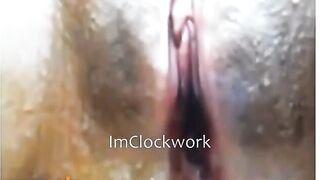 Girl With Vibrator Orgasms & Squirts On Omegle