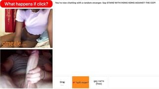 Sexy Girl On Omegle Makes Me Cum